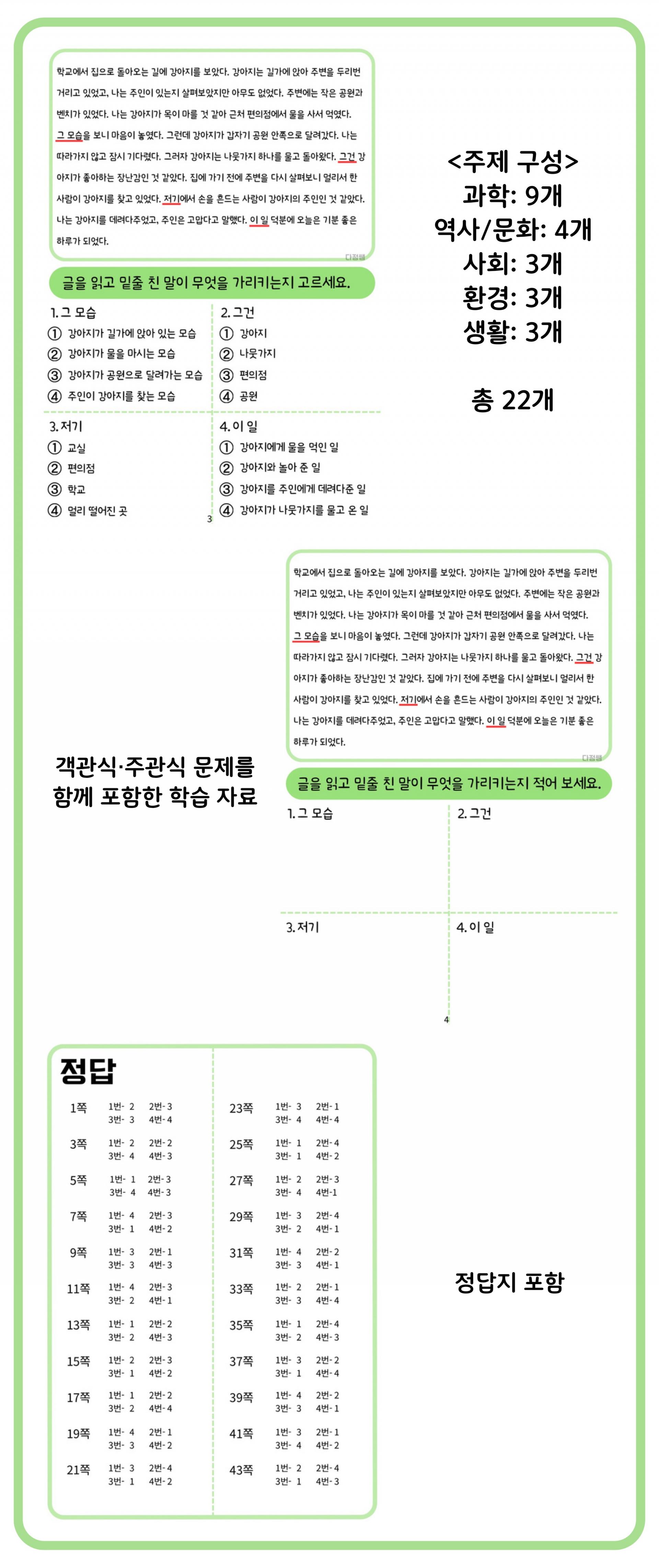 결속표지와 대명사 이해하기 [다정쌤]