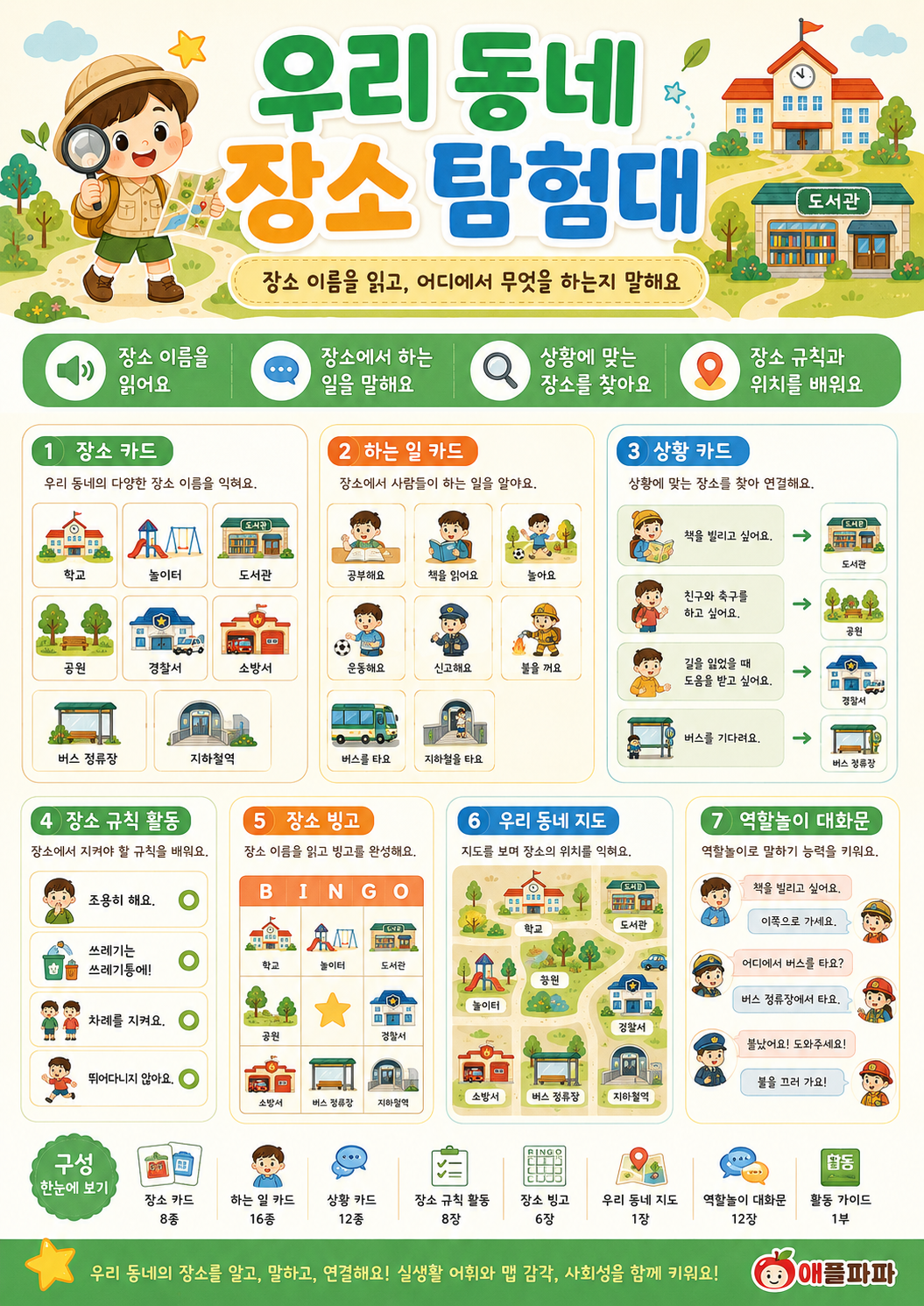 우리동네 장소 탐험대[애플파파]