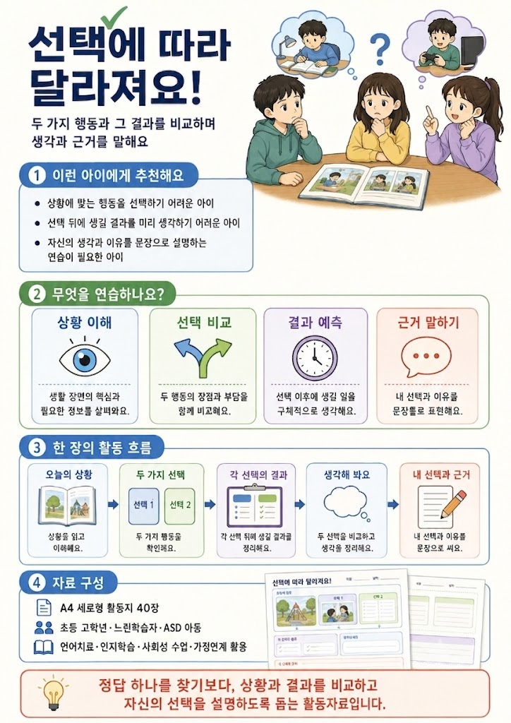 선택에 따라 달라져요 [애플파파]