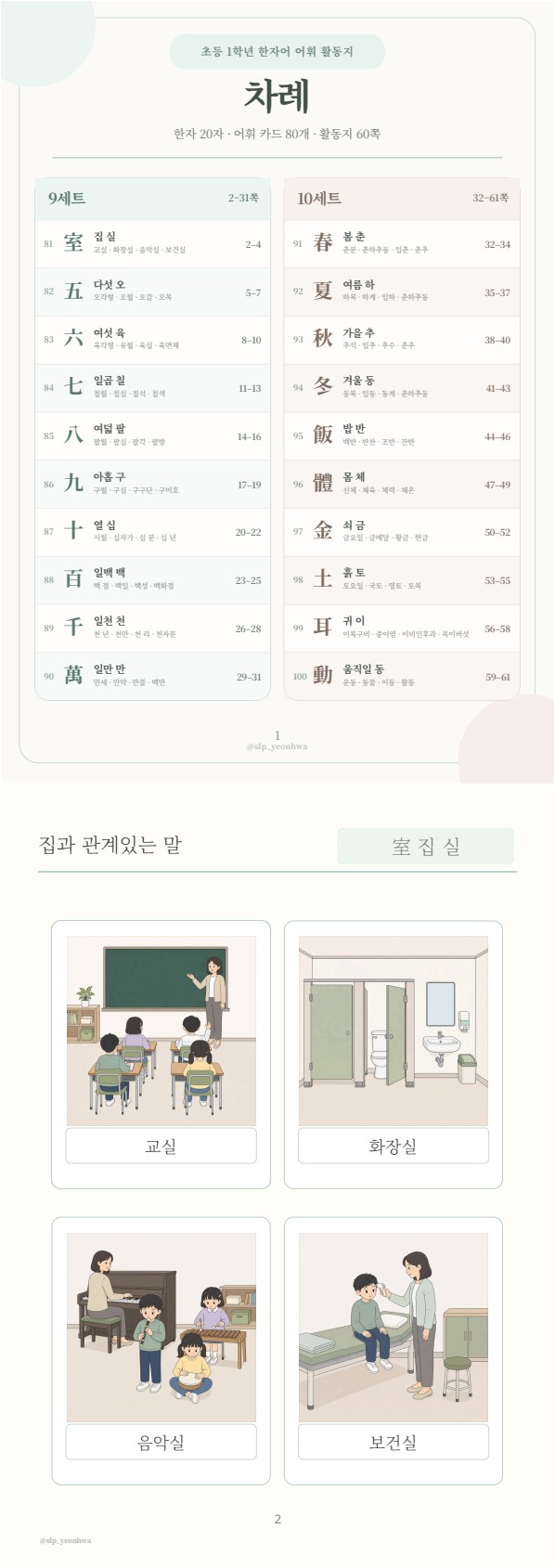 [1-10권 묶음] 어휘력이 자라는 초등 한자어 · 생각을 말하는 어휘 [연화쌤] 복제