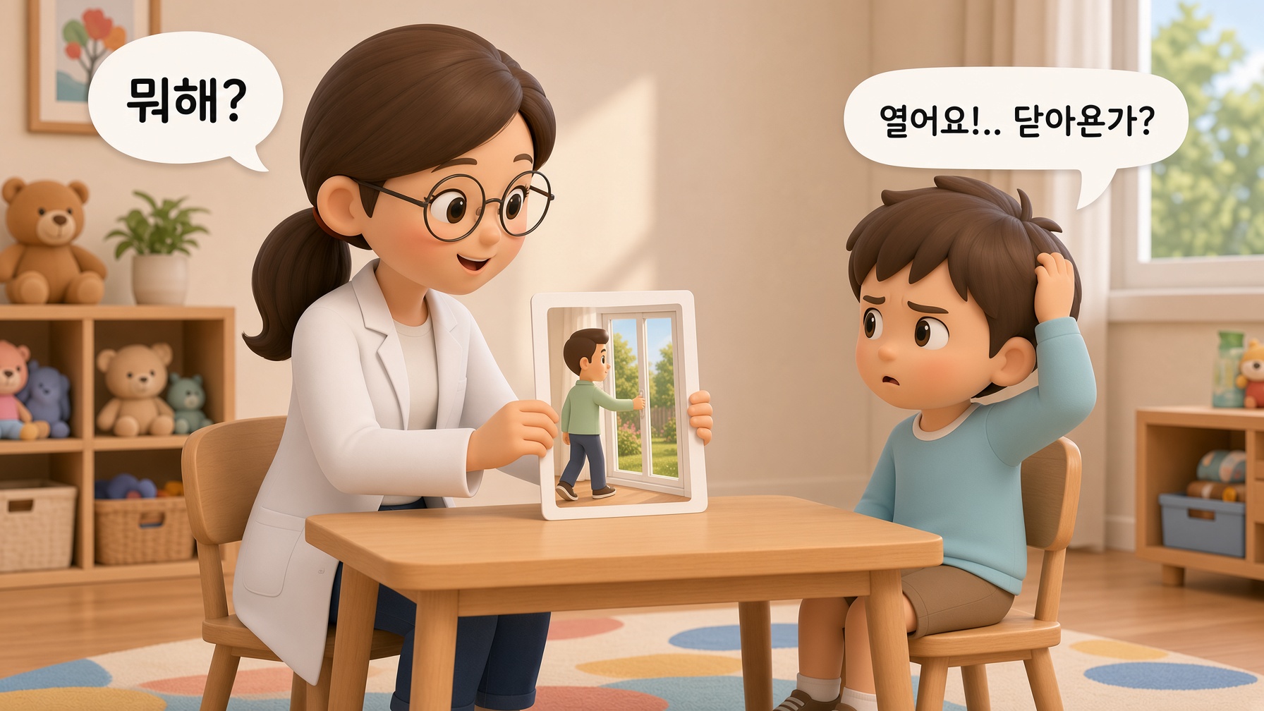 영상으로 재미있는 언어치료 - 쑥쑥 동사 카드 [언어치료 자료실]
