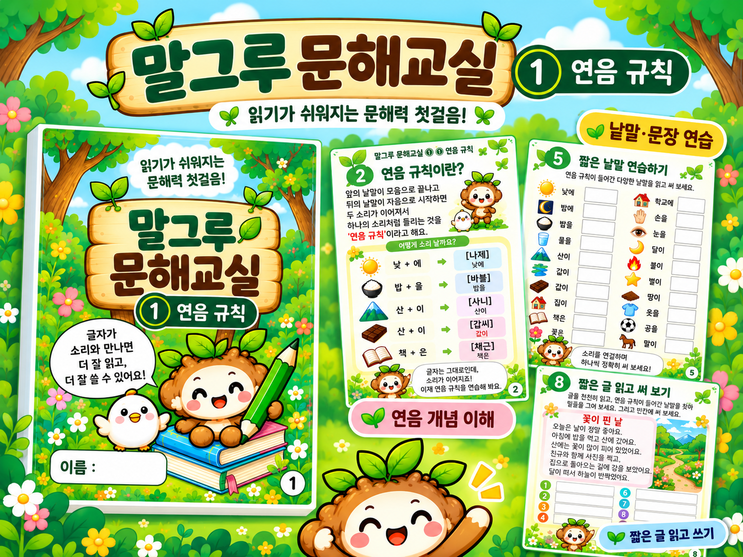말그루 문해교실(연음규칙) [말그루]