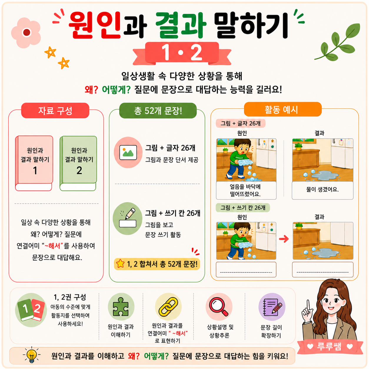 원인과 결과 말하기 2