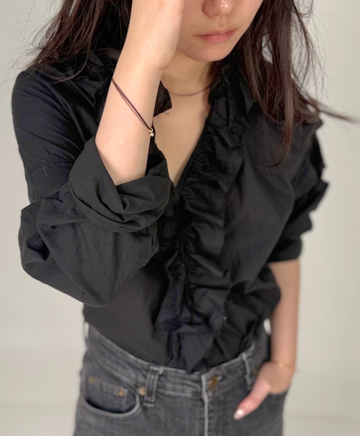 카라프릴블라우스