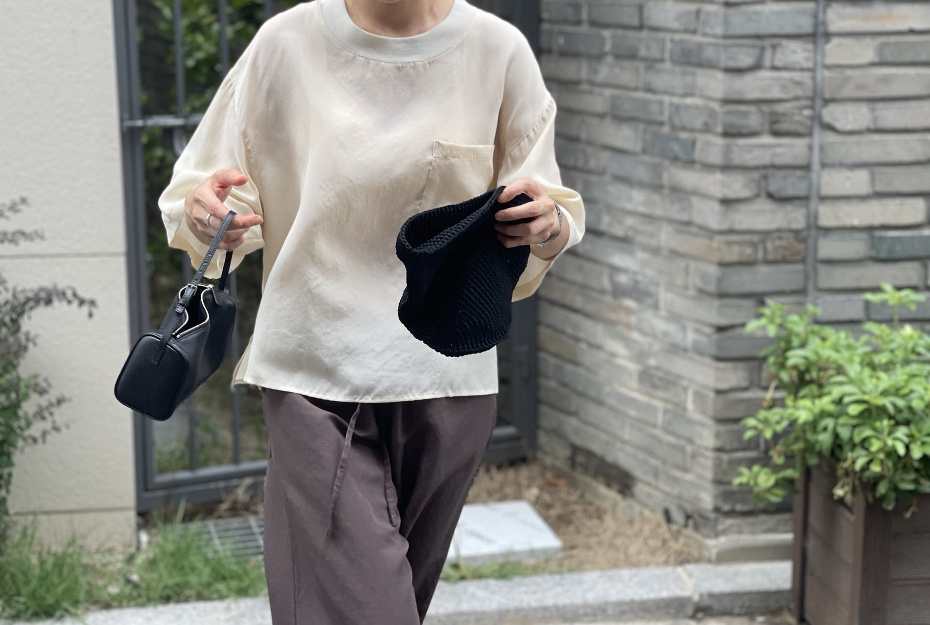 큐브라박스블라우스