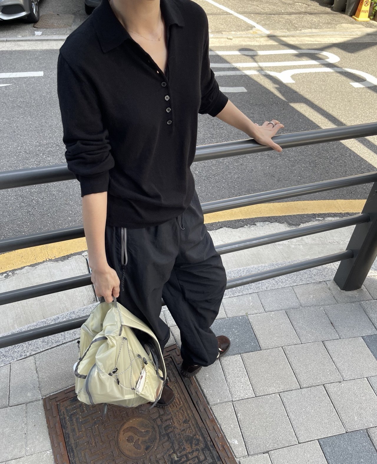롱버튼폴로니트