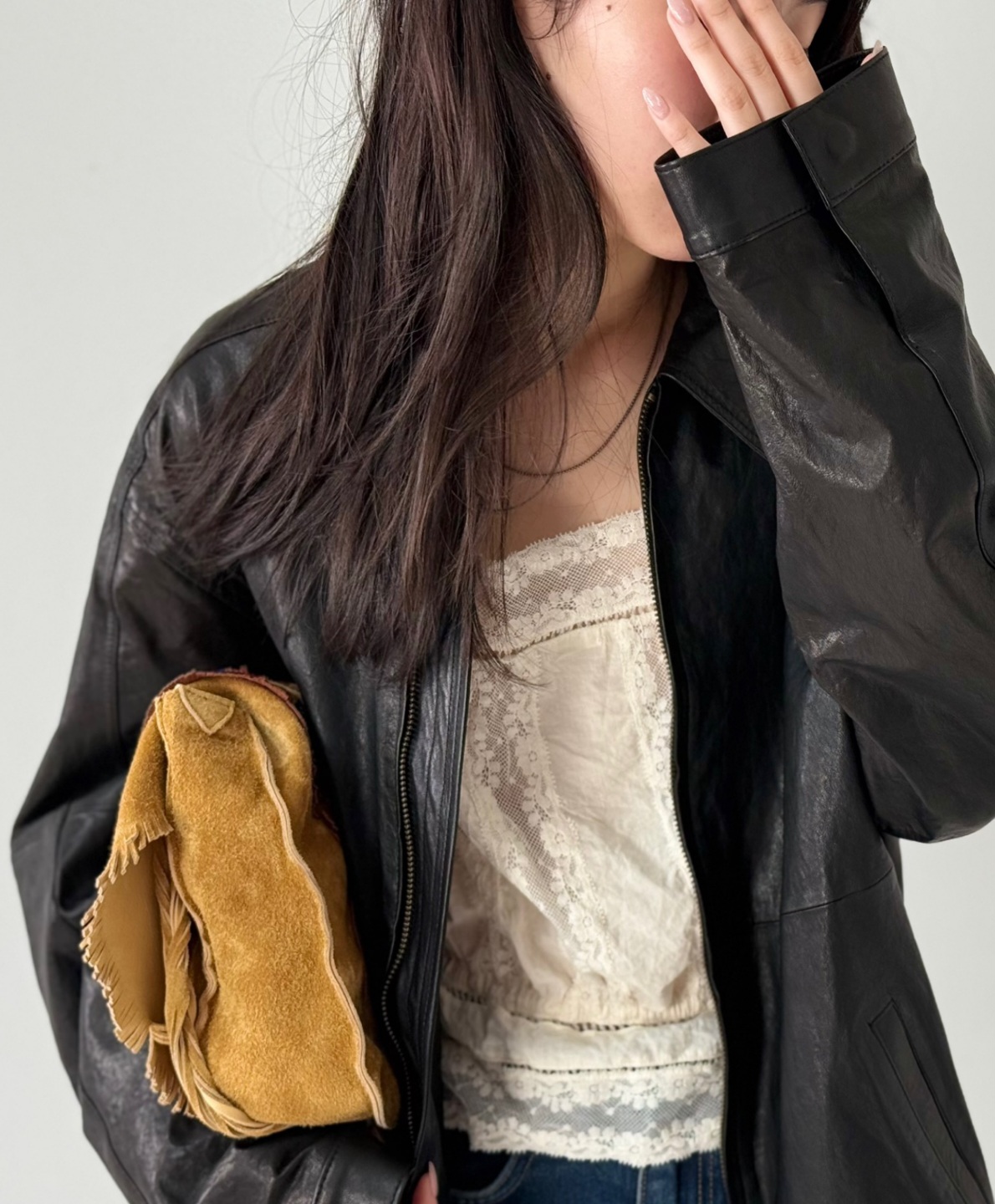 레이어드레이스조끼