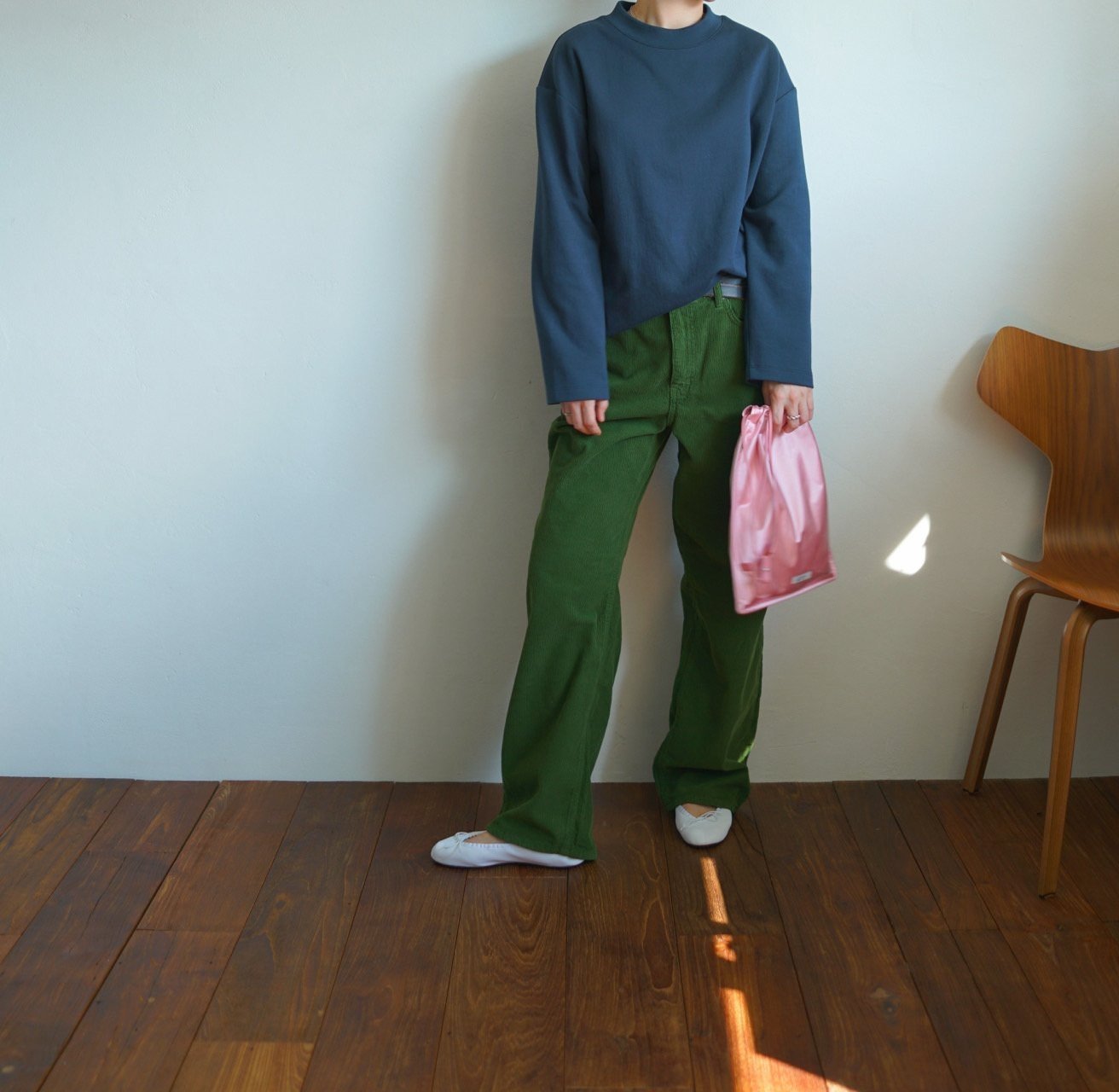 컬러코듀로이팬츠