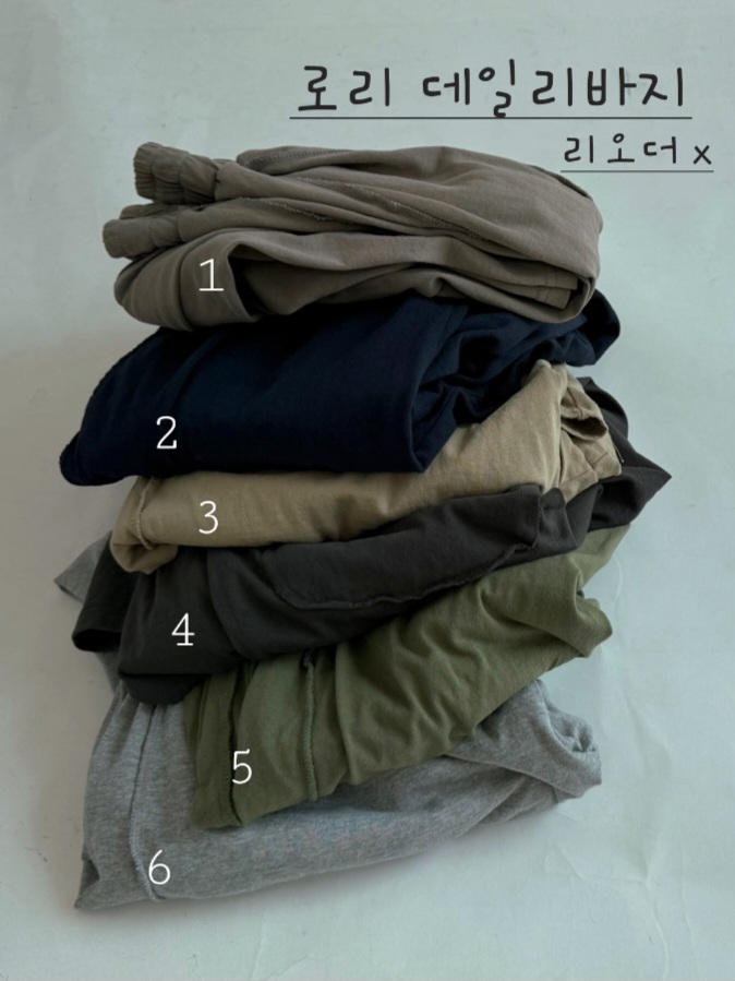 로일리데일리바지
