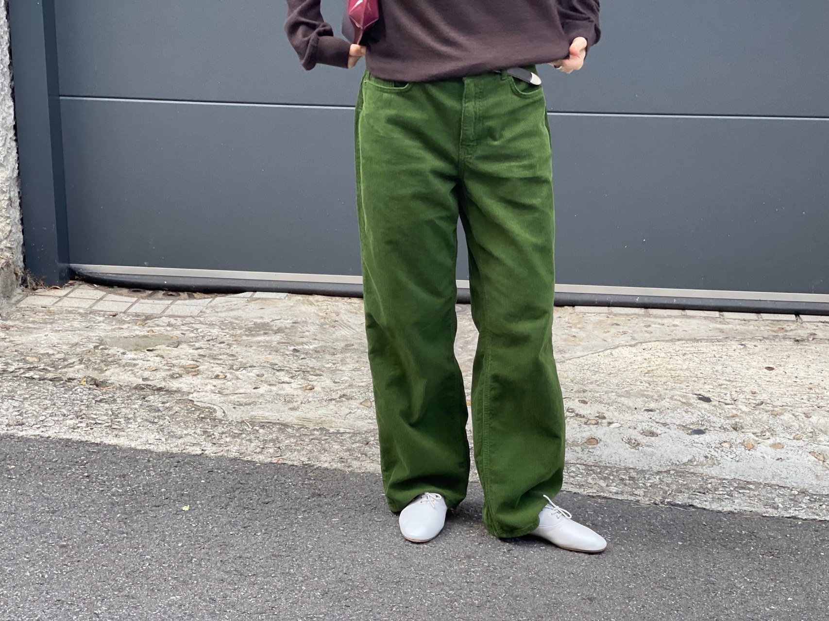 컬러코듀로이팬츠