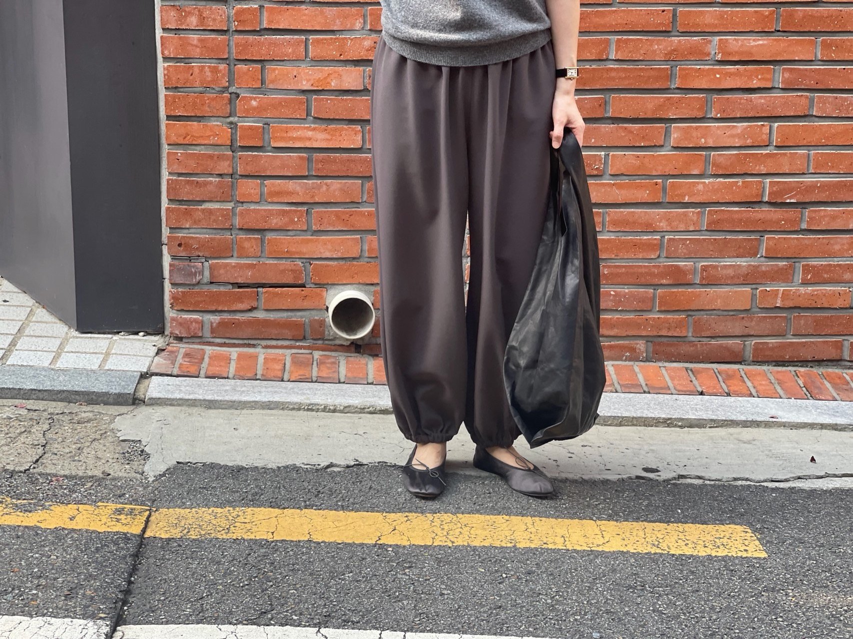 우븐조거팬츠