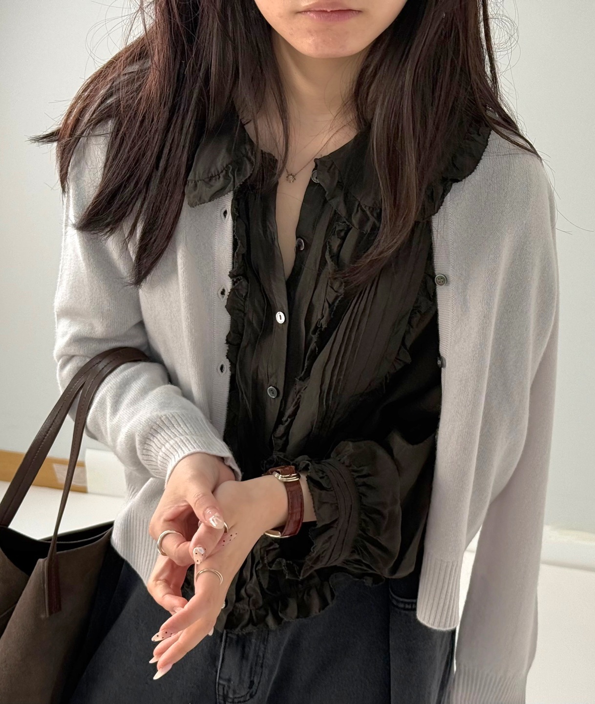 캐시미어가디건