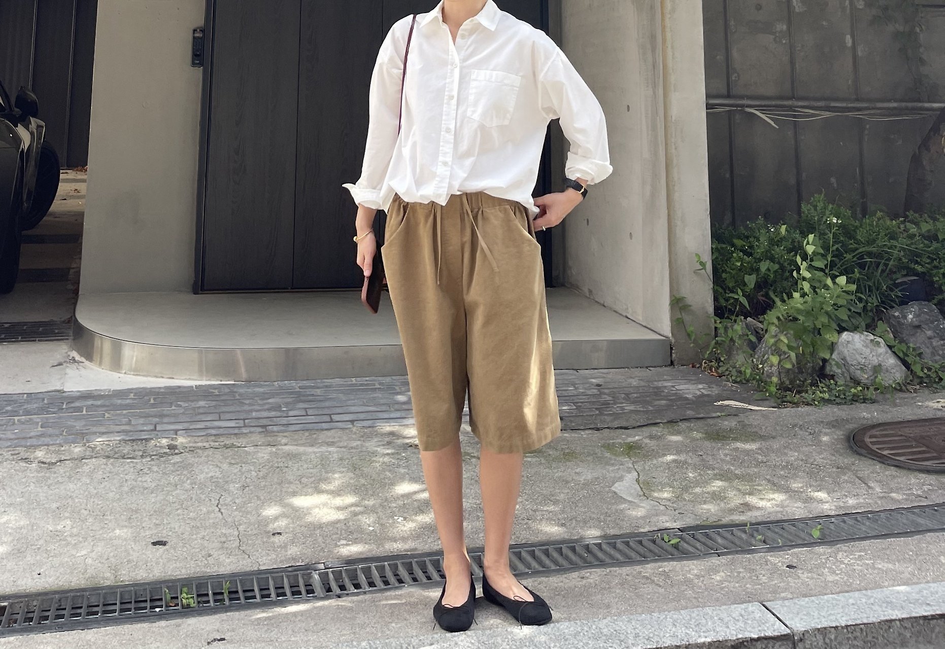코듀하프팬츠