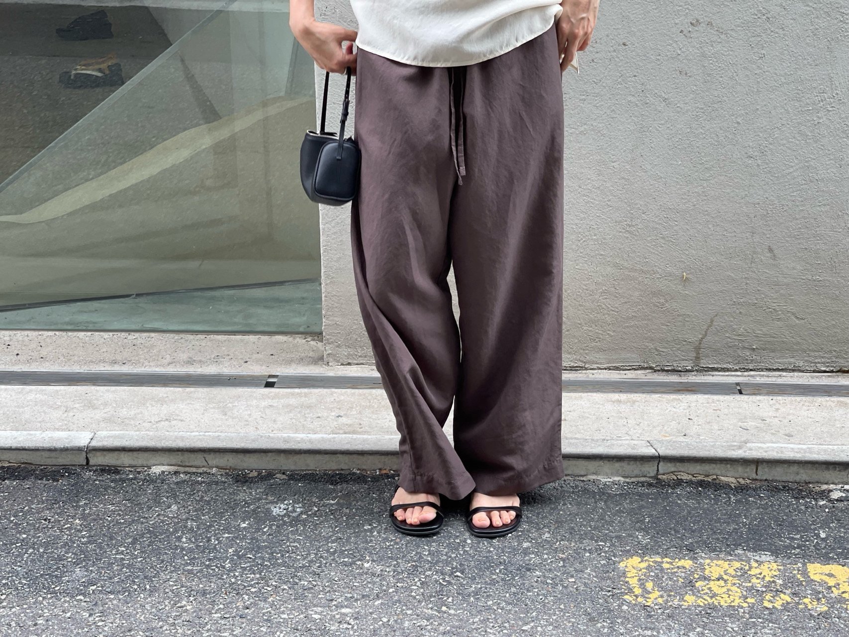 린넨밴딩팬츠