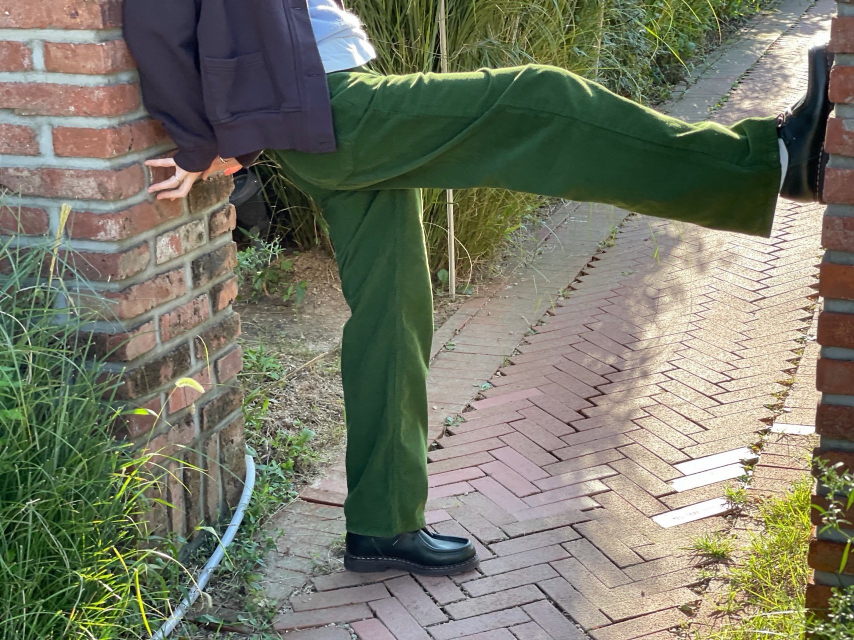 컬러코듀로이팬츠