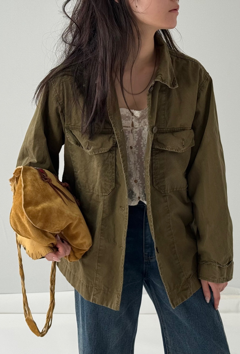 레이어드레이스조끼