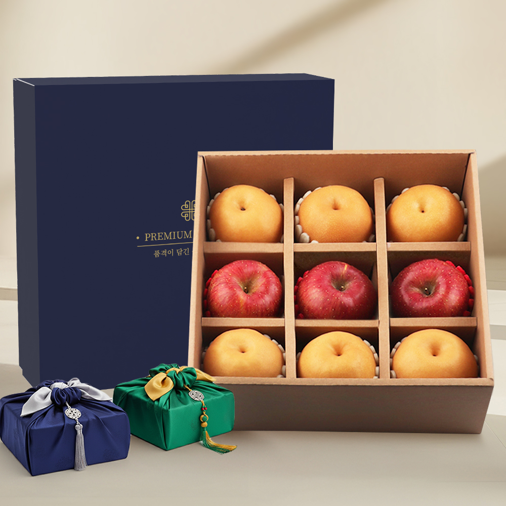 프리미엄 사과 배 선물세트 9수 4.5kg내외