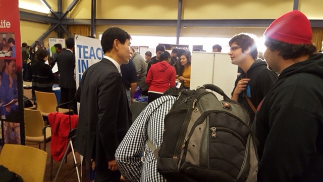 Career Fair at CSU-EastBay in Hayward fot TaLK/EPIK program