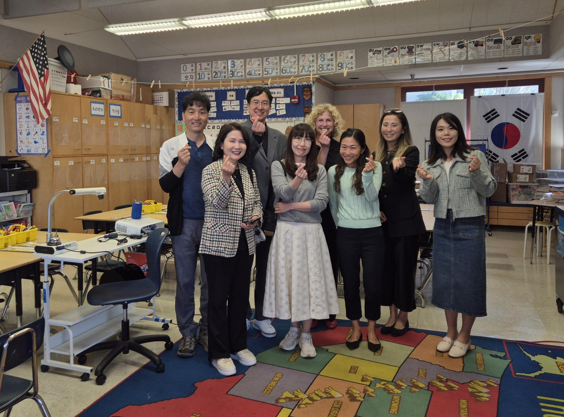 Visit to Claire Lilienthal Elementary School together with a delegation of vice principals from elementary schools in Daegu02