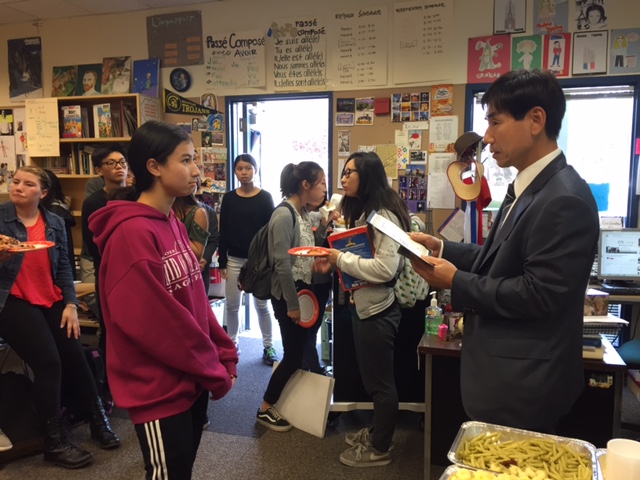 Essay Contest Award at Milpitas High School02