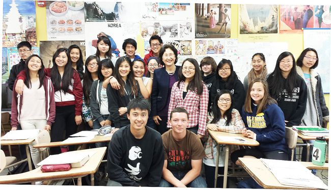 명문 SF 로웰고교서 21년간 한글 가르친 조아미 교사 은퇴