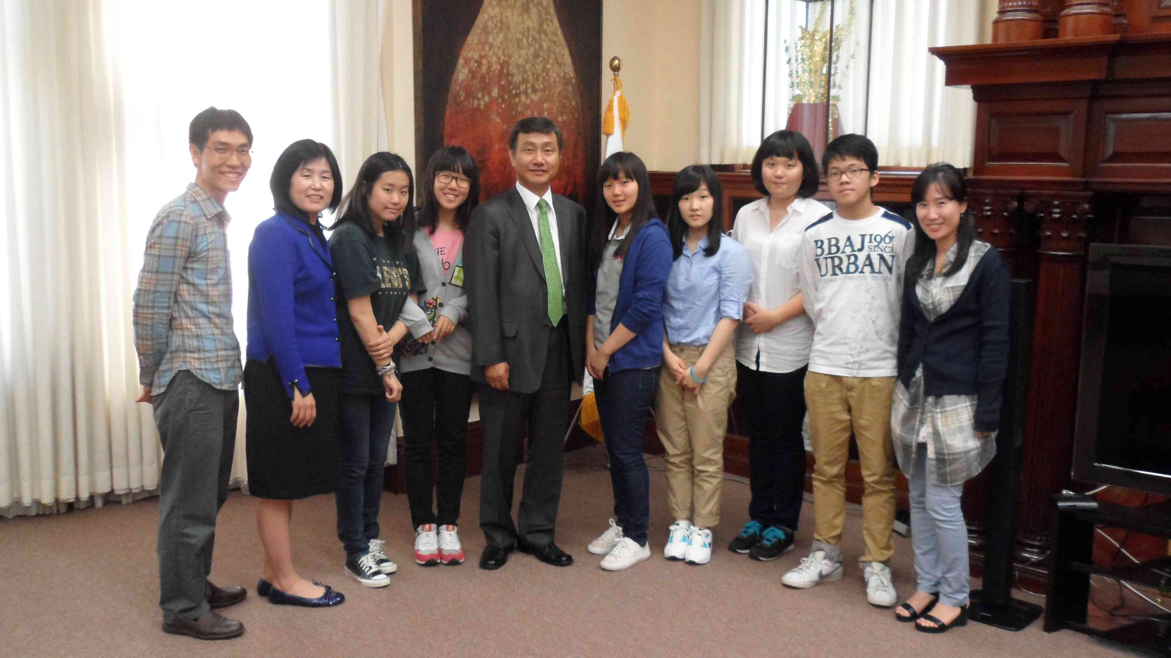 서울시 희망누리 체험단 총영사관 방문