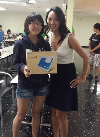 Galaxy Tab Prize on the final day of the 2014 Beyond Your Limit!02