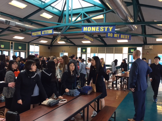 Busan International School visiting Wells Middle and Dublind High school.02