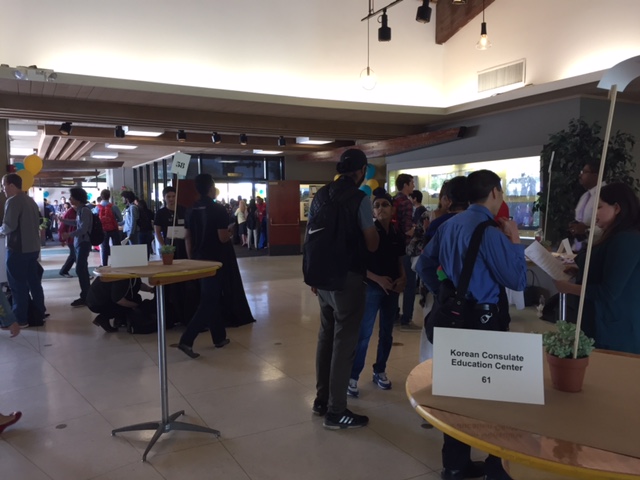 Career Fair at Stanford university