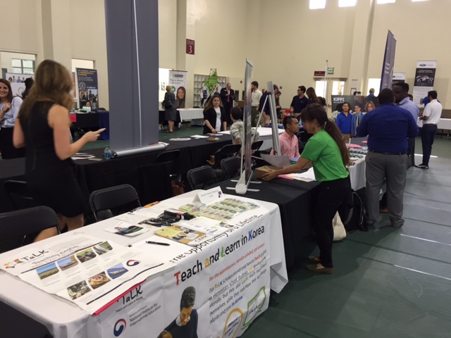 Santa Clara University Career Fair on 02