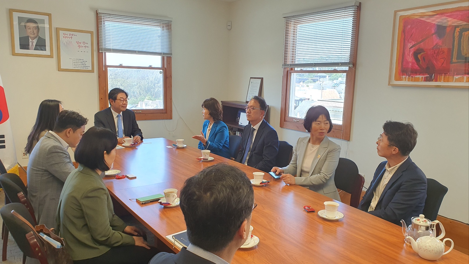 Two meetings for Korean Education04