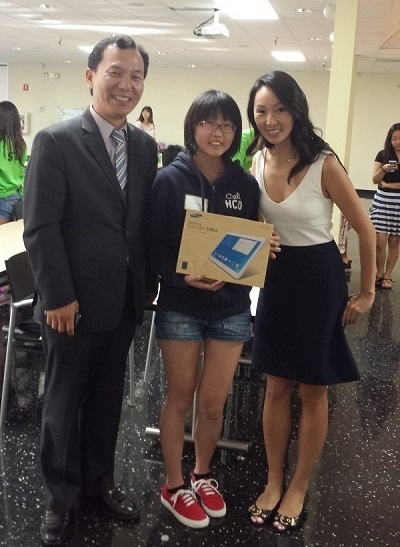 Galaxy Tab Prize on the final day of the 2014 Beyond Your Limit!03