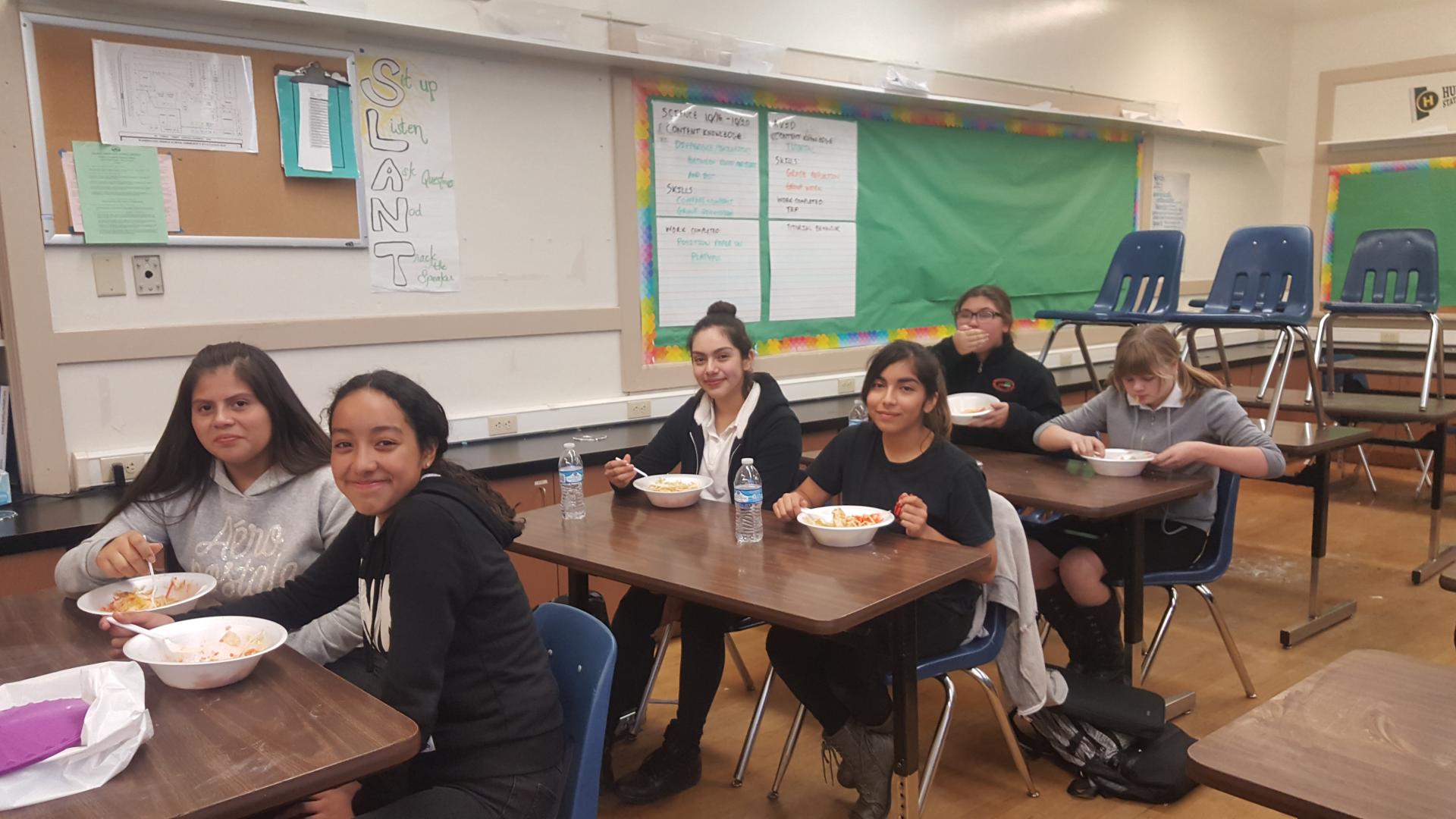 Bibimbop Day at Washington Middle School. Bibimbop Day at Washington Middle School.