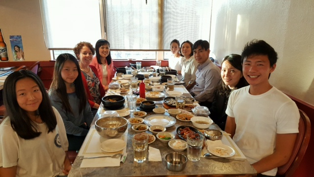 Meeting principal, parents and students from Milpitas High School