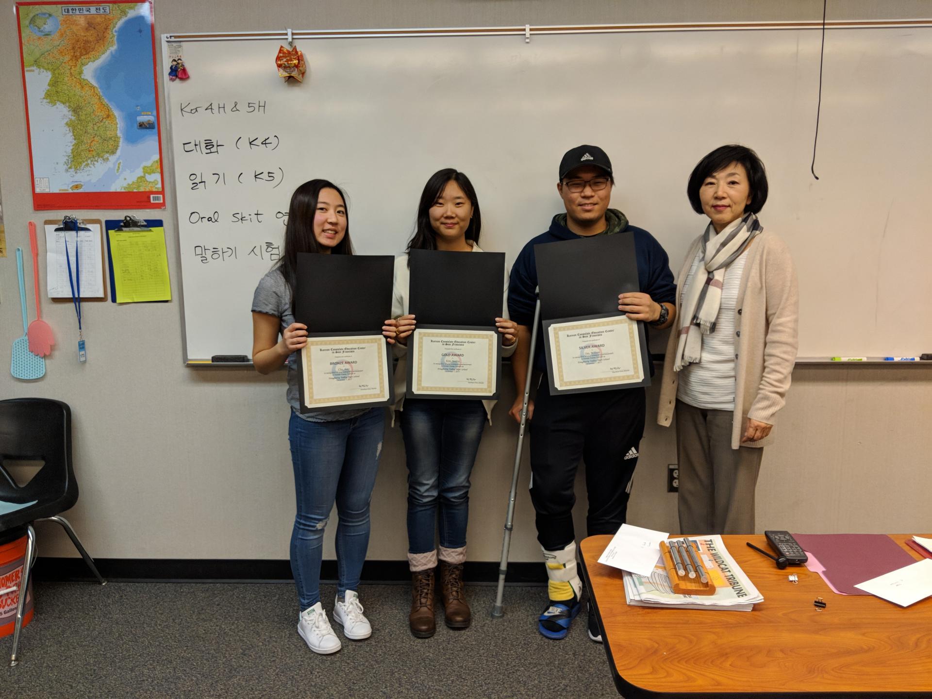 Essay Contest at Dougherty Valley High School05