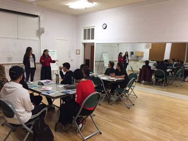 Korean class open in Santa Cruz on02
