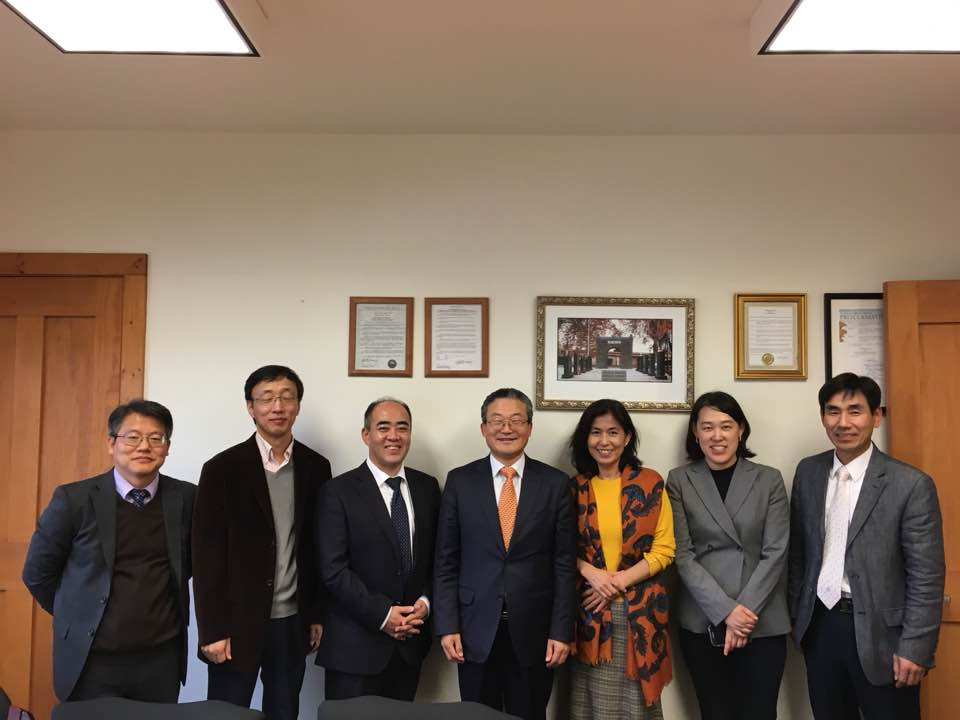Meeting with other directors of Korean Education in USA