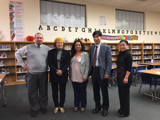 Meeting with parents at Washington Middle School03