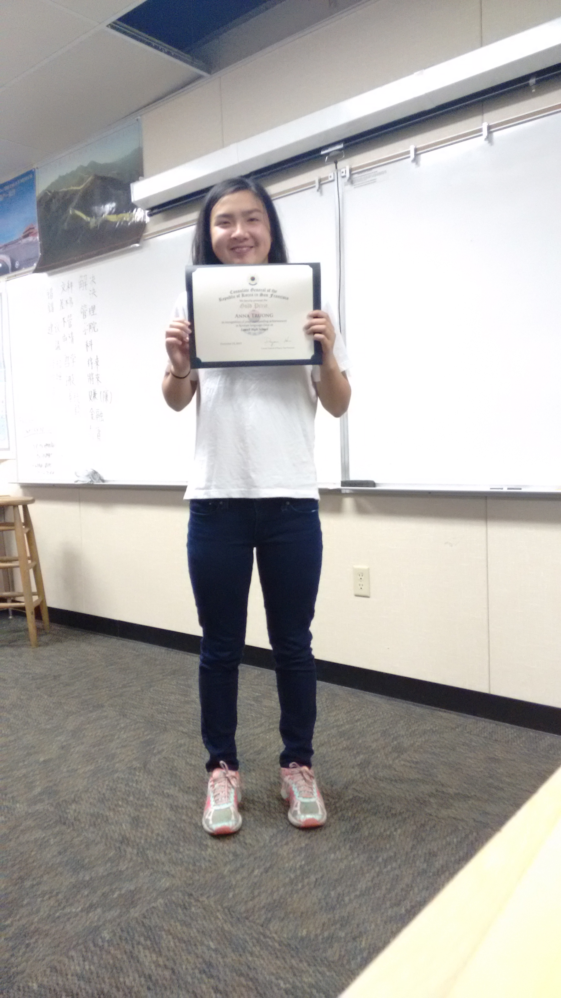 Essay Contest: Lowell High School Awardees