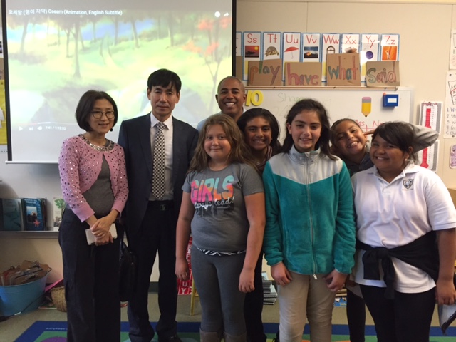 Visiting Monte Bella Elementary School