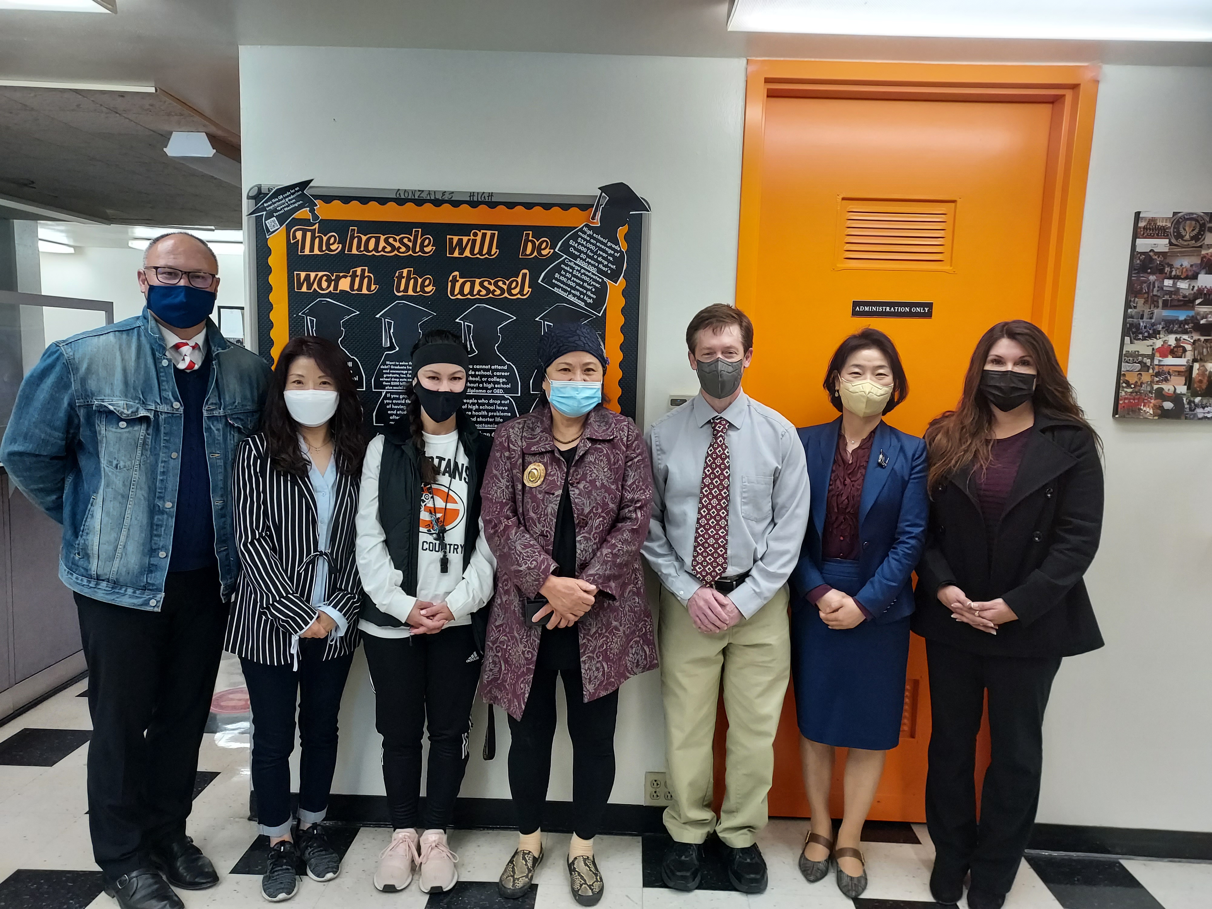 곤잘레스고등학교 ‘한국어반 개설’