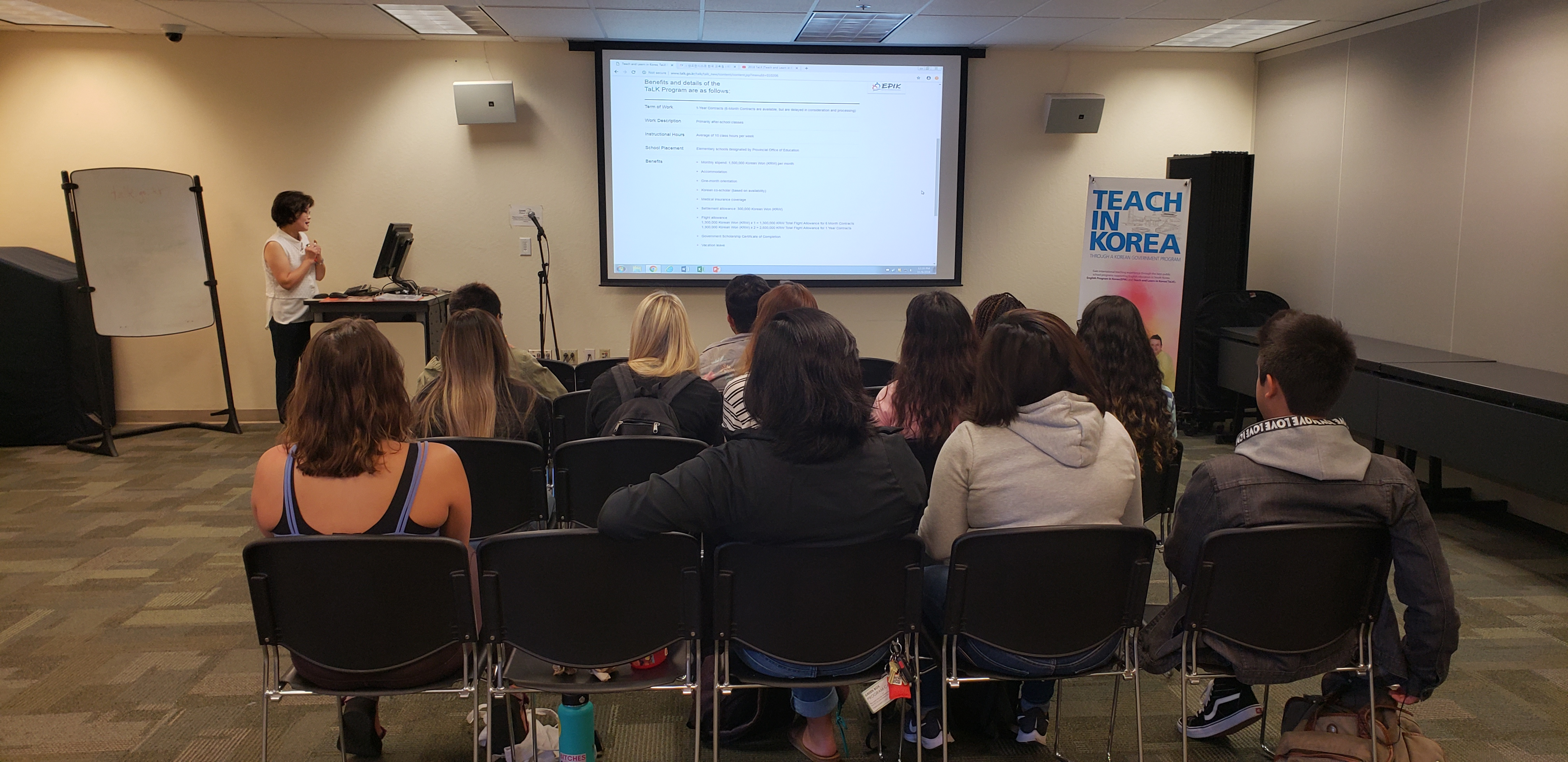 11/6/18: Lunch & Info session at CSU-MB02