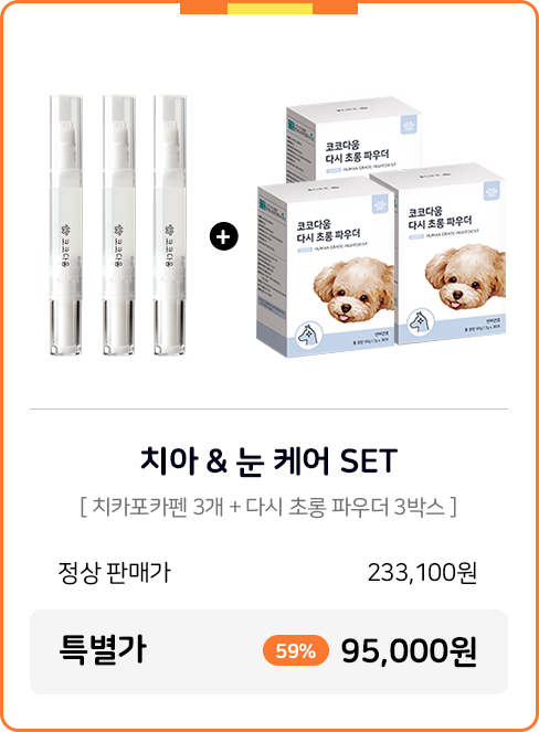 코코다움 치아 & 눈 케어 SET