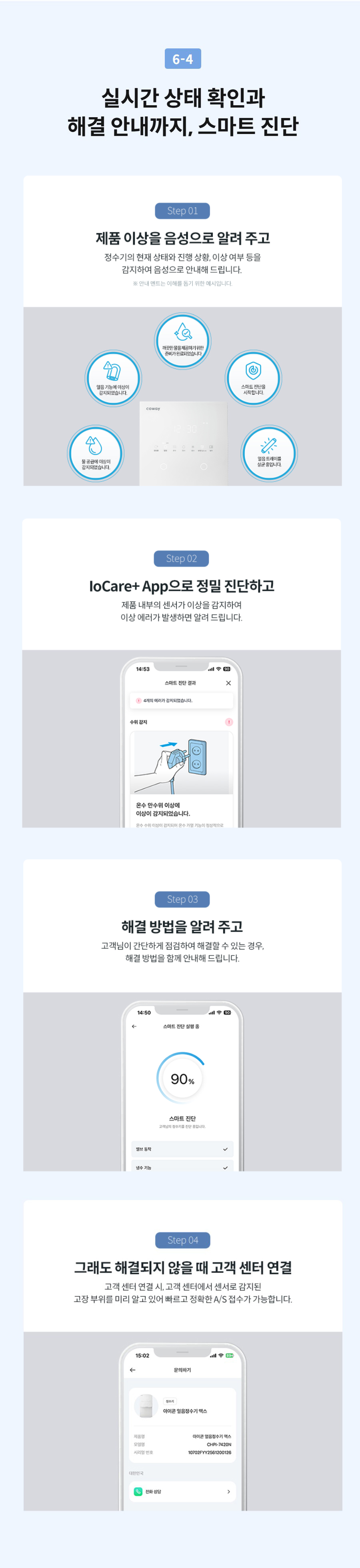 6-4  실시간 상태 확인과 해결 안내까지, 스마트 진단