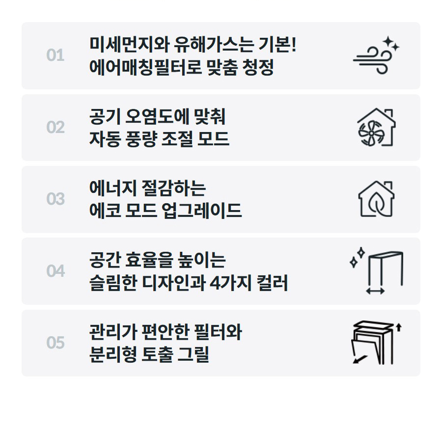 코웨이 스퀘어핏 공기청정기 (66㎡) AP-2026B