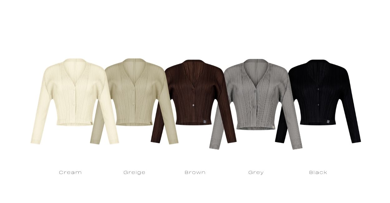 Simple Short Cardigan