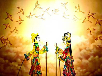 5. 천년의 빛과 그림자, 중국 그림자극_본인제공(AI)