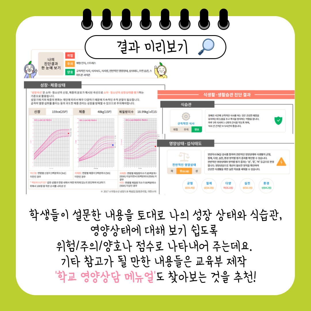 [상담부]교육부 학교 영양상담 프로그램 안내 : 전국영양교육연구회, 영양이음.