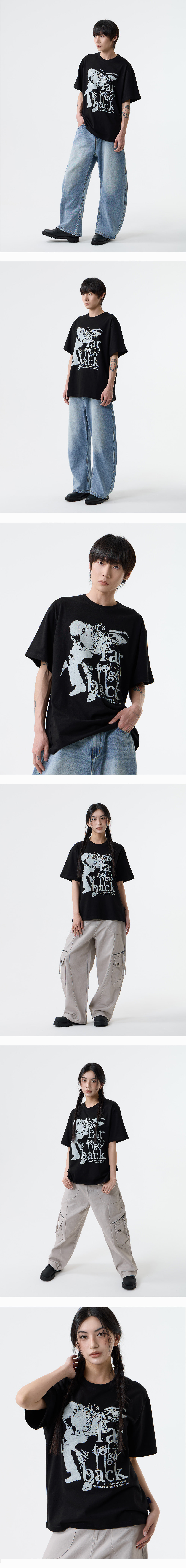[나띵이즈베럴댄미]VINTAGE ARTWORK TEE