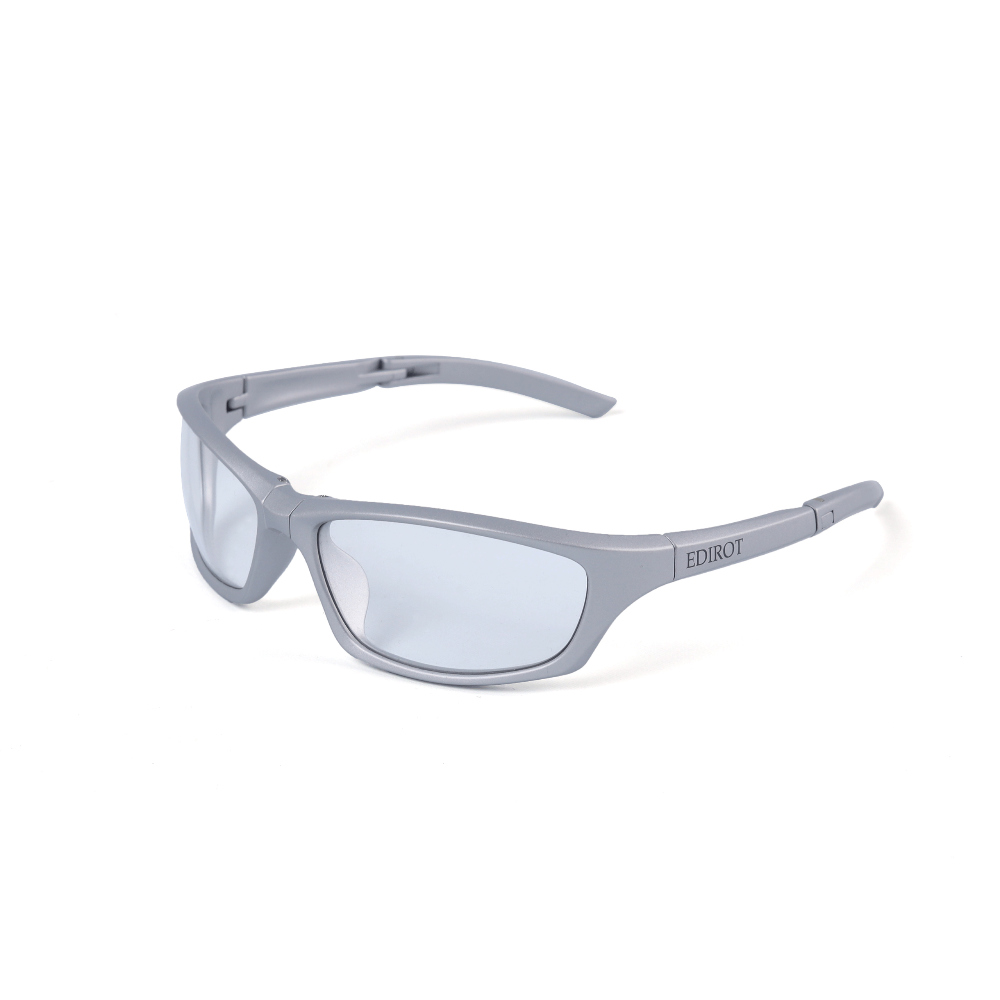 [에딜롯]EDIROT - Folding Glasses Photochromic (Siver / Clear - Smoke)